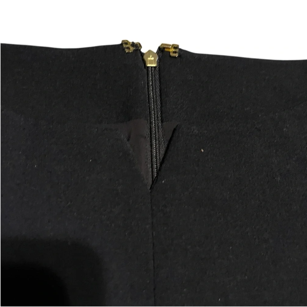 Tory Burch‎ Walsh Wool Blend A-Line Knee length Dress Navy Blue size 4